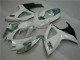 White Silver 2006-2007 Suzuki GSXR 600/750 Motorcycle Bodywork White Silver 2006-2007 Suzuki GSXR 600/750 Motorcycle Bodywork