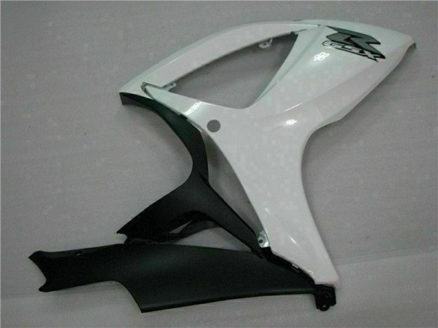 White Silver 2006-2007 Suzuki GSXR 600/750 Motorcycle Bodywork White Silver 2006-2007 Suzuki GSXR 600/750 Motorcycle Bodywork