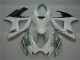White Silver 2006-2007 Suzuki GSXR 600/750 Motorcycle Bodywork White Silver 2006-2007 Suzuki GSXR 600/750 Motorcycle Bodywork