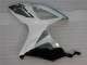 White Silver 2006-2007 Suzuki GSXR 600/750 Motorcycle Fairing White Silver 2006-2007 Suzuki GSXR 600/750 Motorcycle Fairing