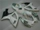 White Silver 2006-2007 Suzuki GSXR 600/750 Motorcycle Fairings White Silver 2006-2007 Suzuki GSXR 600/750 Motorcycle Fairings