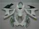 White Silver 2006-2007 Suzuki GSXR 600/750 Motorcycle Fairings White Silver 2006-2007 Suzuki GSXR 600/750 Motorcycle Fairings