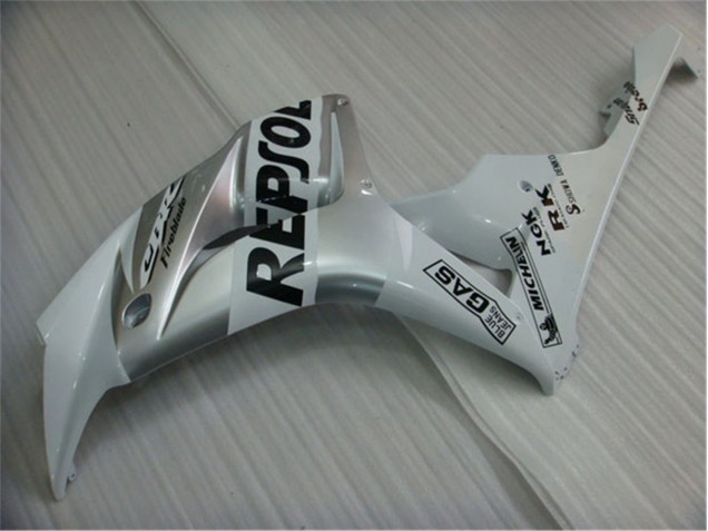 White Silver Black Repsol 2004-2005 Honda CBR1000RR Motorcycle Fairings White Silver Black Repsol 2004-2005 Honda CBR1000RR Motorcycle Fairings