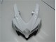 White Silver Blue 2008-2010 Suzuki GSXR 600/750 Motorcycle Fairings White Silver Blue 2008-2010 Suzuki GSXR 600/750 Motorcycle Fairings
