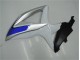 White Silver Blue 2008-2010 Suzuki GSXR 600/750 Motorcycle Fairings White Silver Blue 2008-2010 Suzuki GSXR 600/750 Motorcycle Fairings