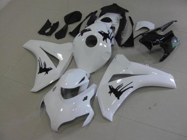 White with Special Decals 2008-2011 Honda CBR1000RR Motorcycle Fairings