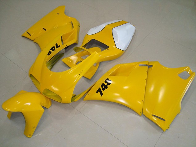 Yellow 1993-2005 Ducati 748 916 996 996S Full Motorcycle Fairing Kits Yellow 1993-2005 Ducati 748 916 996 996S Full Motorcycle Fairing Kits