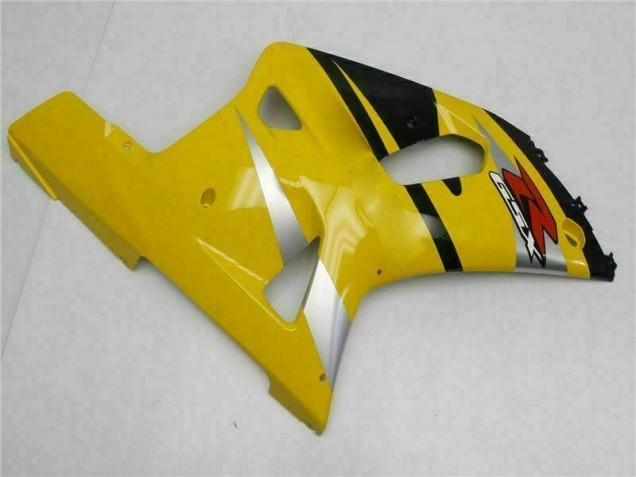 Yellow 2001-2003 Suzuki GSXR 600/750 Motorcycle Fairings Yellow 2001-2003 Suzuki GSXR 600/750 Motorcycle Fairings