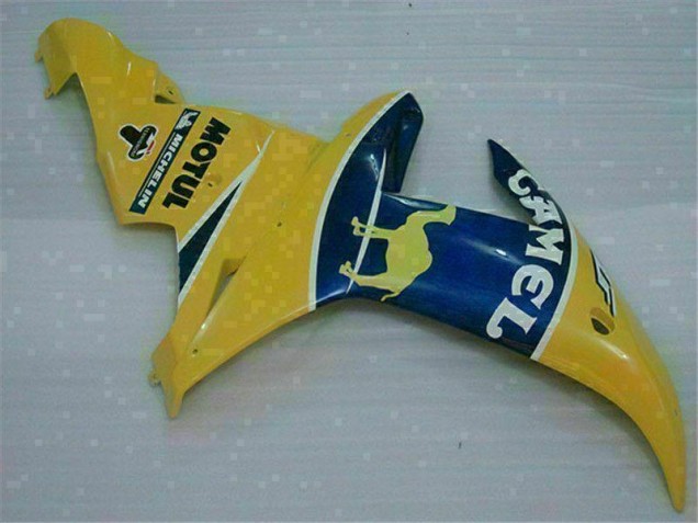 Yellow 2002-2003 Yamaha YZF R1 Motorcycle Fairings Yellow 2002-2003 Yamaha YZF R1 Motorcycle Fairings