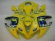 Yellow 2002-2003 Yamaha YZF R1 Motorcycle Fairings Yellow 2002-2003 Yamaha YZF R1 Motorcycle Fairings