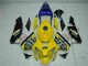 Yellow 2003-2004 Honda CBR600RR Motorcycle Fairings Yellow 2003-2004 Honda CBR600RR Motorcycle Fairings