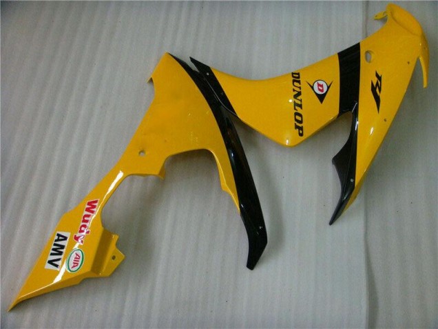 Yellow 2004-2006 Yamaha YZF R1 Motorcycle Fairings Yellow 2004-2006 Yamaha YZF R1 Motorcycle Fairings