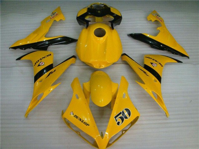 Yellow 2004-2006 Yamaha YZF R1 Motorcycle Fairings Yellow 2004-2006 Yamaha YZF R1 Motorcycle Fairings