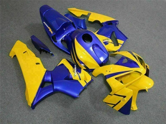 Yellow 2005-2006 Honda CBR600RR Motorcycle Fairings Yellow 2005-2006 Honda CBR600RR Motorcycle Fairings