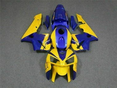 Yellow 2005-2006 Honda CBR600RR Motorcycle Fairings