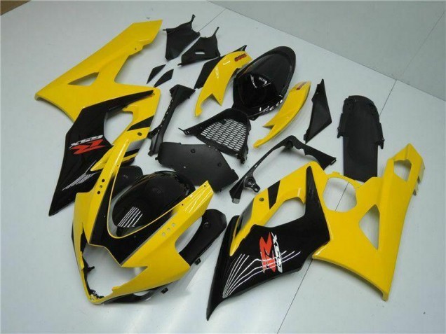 Yellow 2005-2006 Suzuki GSXR 1000 Motorcycle Fairings Yellow 2005-2006 Suzuki GSXR 1000 Motorcycle Fairings