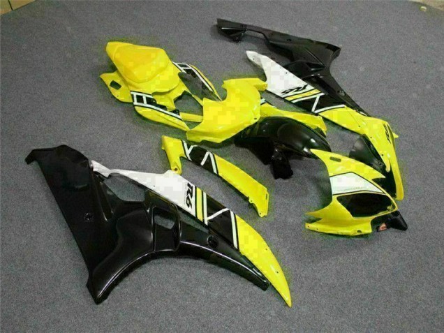 Yellow 2006-2007 Yamaha YZF R6 Motorcycle Fairing Kits & Plastic Yellow 2006-2007 Yamaha YZF R6 Motorcycle Fairing Kits & Plastic