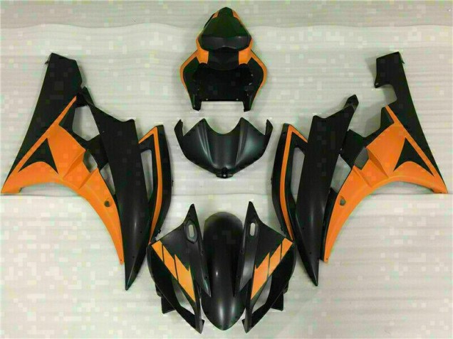 Yellow 2006-2007 Yamaha YZF R6 Motorcycle Fairing Yellow 2006-2007 Yamaha YZF R6 Motorcycle Fairing