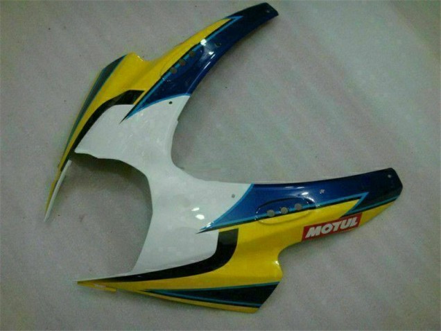 Yellow 2007-2008 Suzuki GSXR 1000 Motorcycle Fairing Yellow 2007-2008 Suzuki GSXR 1000 Motorcycle Fairing
