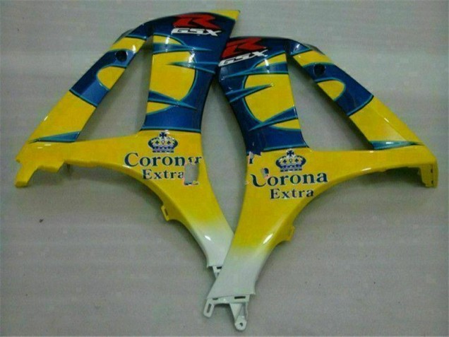Yellow 2007-2008 Suzuki GSXR 1000 Motorcycle Fairing Yellow 2007-2008 Suzuki GSXR 1000 Motorcycle Fairing