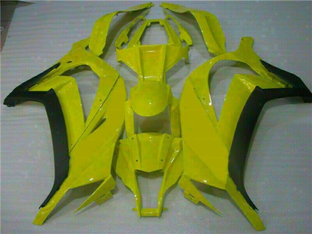 Yellow 2011-2015 Kawasaki ZX10R Motorcycle Fairings Yellow 2011-2015 Kawasaki ZX10R Motorcycle Fairings