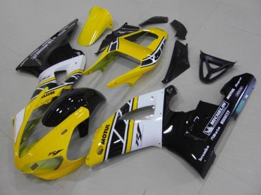 Yellow Anniversary 2000-2001 Yamaha YZF R1 Motorcycle Fairing