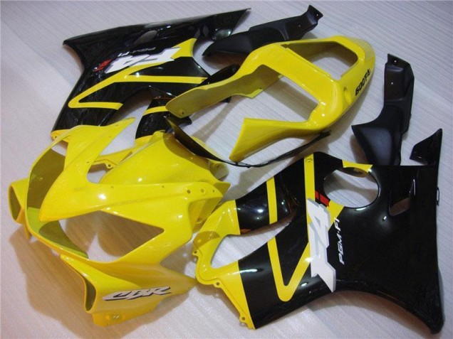 Yellow Black 2001-2003 Honda CBR600 F4i Motorcycle Bodywork Yellow Black 2001-2003 Honda CBR600 F4i Motorcycle Bodywork