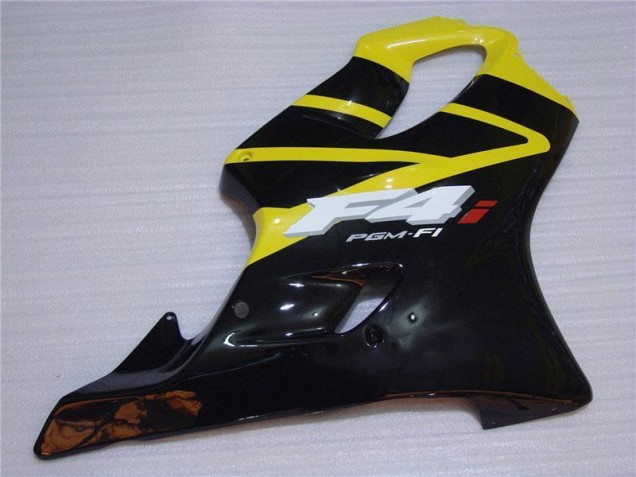 Yellow Black 2001-2003 Honda CBR600 F4i Motorcycle Bodywork Yellow Black 2001-2003 Honda CBR600 F4i Motorcycle Bodywork