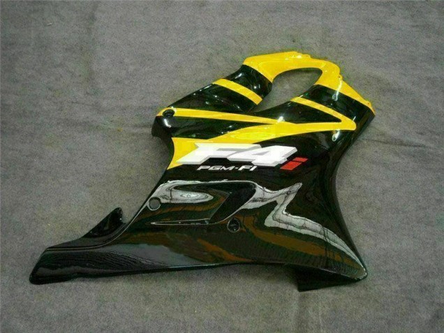 Yellow Black 2001-2003 Honda CBR600 F4i Motorcycle Fairings Yellow Black 2001-2003 Honda CBR600 F4i Motorcycle Fairings