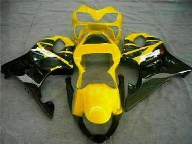 Yellow Black 2001-2003 Honda CBR600 F4i Motorcycle Fairings