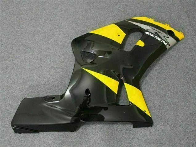 Yellow Black 2001-2003 Suzuki GSXR 600/750 Motorcycle Fairings Yellow Black 2001-2003 Suzuki GSXR 600/750 Motorcycle Fairings