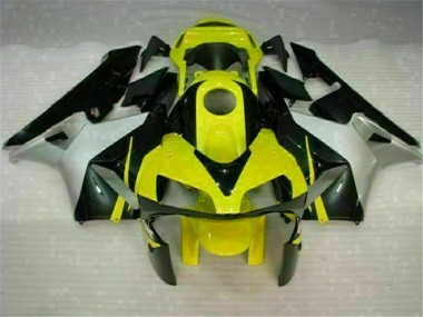 Yellow Black 2003-2004 Honda CBR600RR Motorcycle Fairings
