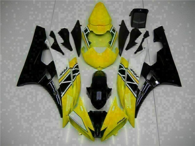Yellow Black 2006-2007 Yamaha YZF R6 Motorcycle Bodywork Yellow Black 2006-2007 Yamaha YZF R6 Motorcycle Bodywork
