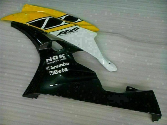Yellow Black 2006-2007 Yamaha YZF R6 Motorcycle Fairing Yellow Black 2006-2007 Yamaha YZF R6 Motorcycle Fairing