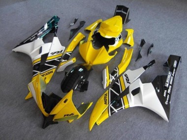 Yellow Black 2006-2007 Yamaha YZF R6 Motorcycle Fairings