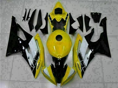 Yellow Black 2008-2016 Yamaha YZF R6 Motorcycle Bodywork