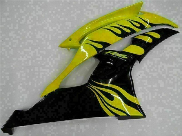 Yellow Black 2008-2016 Yamaha YZF R6 Motorcycle Fairing Yellow Black 2008-2016 Yamaha YZF R6 Motorcycle Fairing