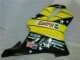 Yellow Black Castrol Cycle World 2001-2003 Honda CBR600 F4i Motorcycle Fairings Yellow Black Castrol Cycle World 2001-2003 Honda CBR600 F4i Motorcycle Fairings