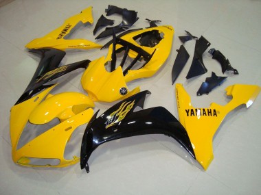 Yellow Black Flame 2004-2006 Yamaha YZF R1 Motorcycle Fairings