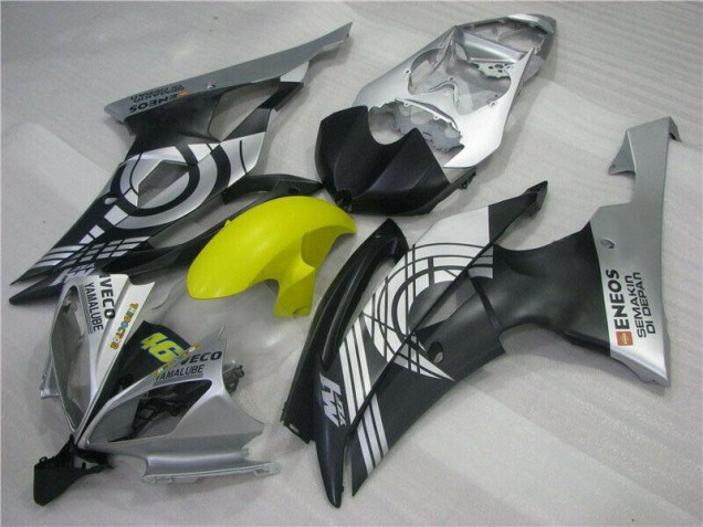 Yellow Black Silver 2008-2016 Yamaha YZF R6 Motorcycle Fairings Yellow Black Silver 2008-2016 Yamaha YZF R6 Motorcycle Fairings