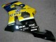 Yellow Blue 2003-2004 Suzuki GSXR 1000 Motorcycle Fairings Yellow Blue 2003-2004 Suzuki GSXR 1000 Motorcycle Fairings