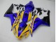 Yellow Blue 2006-2007 Honda CBR1000RR Motorcycle Fairings Yellow Blue 2006-2007 Honda CBR1000RR Motorcycle Fairings