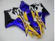 Yellow Blue 2006-2007 Honda CBR1000RR Motorcycle Fairings Yellow Blue 2006-2007 Honda CBR1000RR Motorcycle Fairings