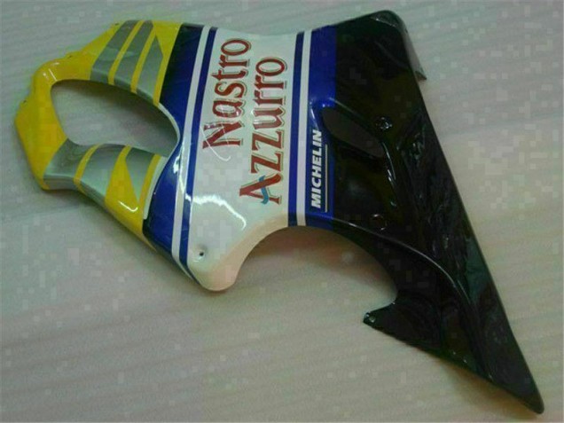 Yellow Silver Nastro Azzurro 2001-2003 Honda CBR600 F4i Motorcycle Fairings Yellow Silver Nastro Azzurro 2001-2003 Honda CBR600 F4i Motorcycle Fairings