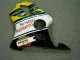 Yellow White 2001-2003 Honda CBR600 F4i Motorcycle Fairings Yellow White 2001-2003 Honda CBR600 F4i Motorcycle Fairings