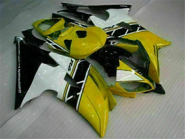 Yellow White 2008-2016 Yamaha YZF R6 Motorcycle Fairings Yellow White 2008-2016 Yamaha YZF R6 Motorcycle Fairings
