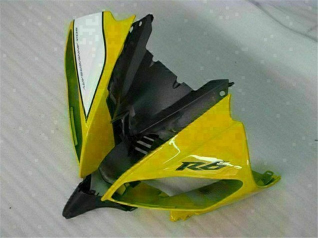 Yellow White 2008-2016 Yamaha YZF R6 Motorcycle Fairings Yellow White 2008-2016 Yamaha YZF R6 Motorcycle Fairings