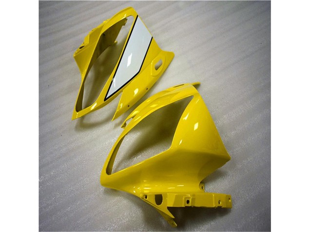 Yellow White Black 2006-2007 Yamaha YZF R6 Motorcycle Fairings Yellow White Black 2006-2007 Yamaha YZF R6 Motorcycle Fairings